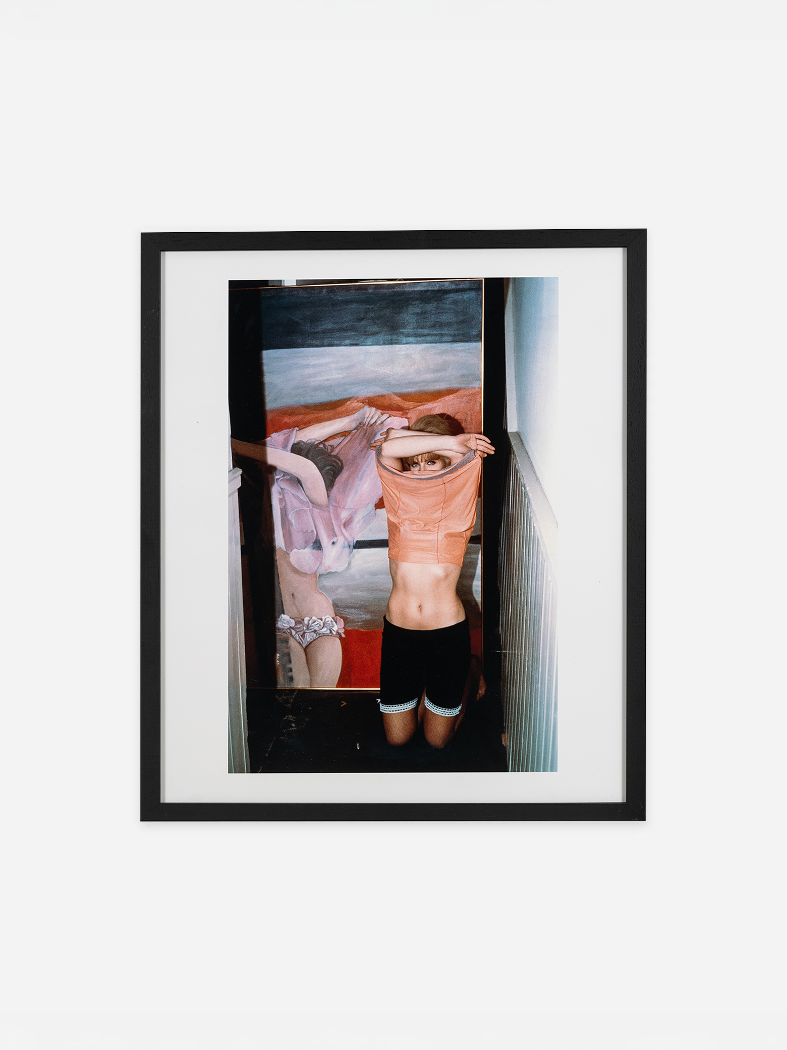 Untitled (Pauline Boty with Painting &