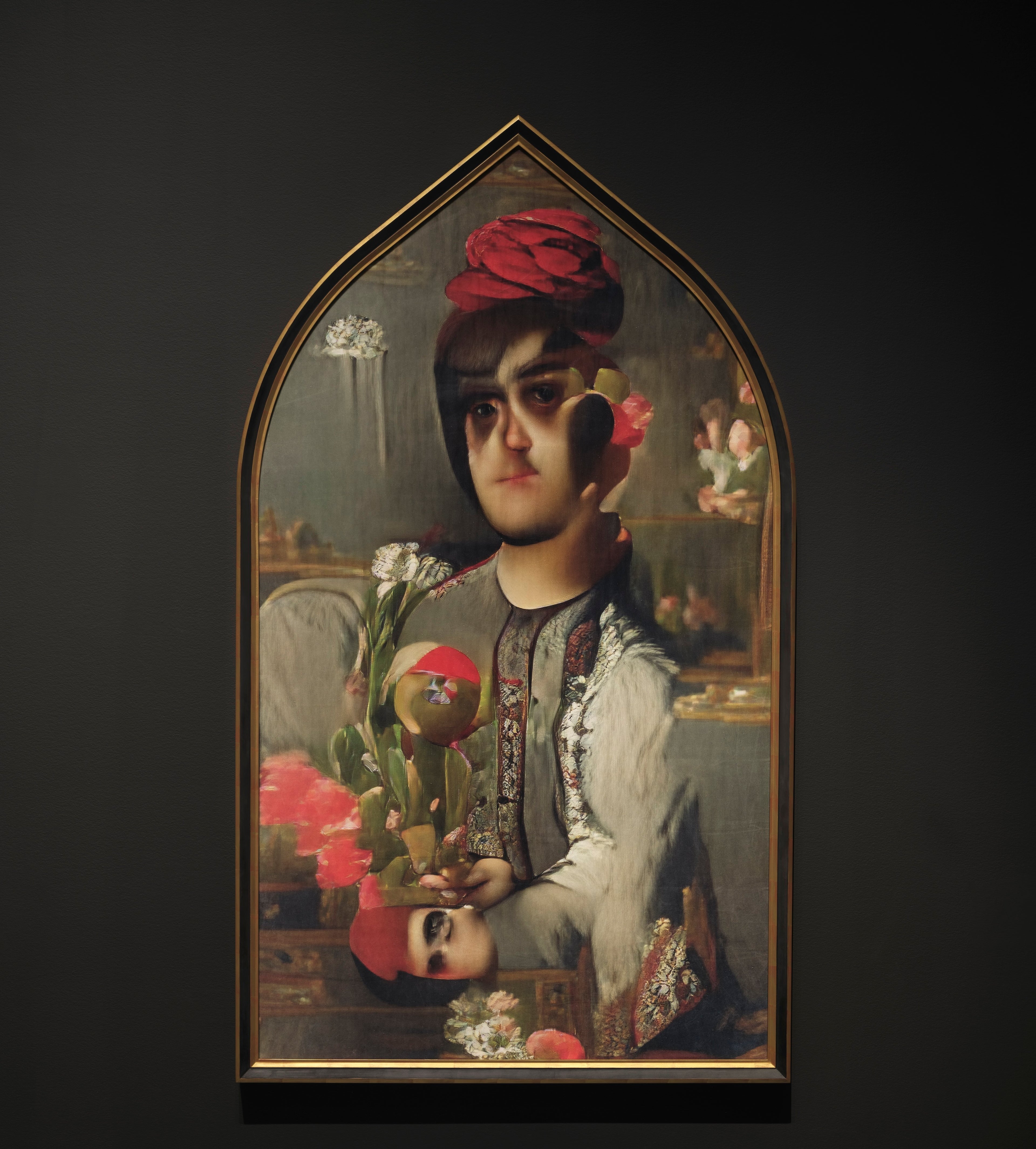 Moon-faced Velvet Fragments II