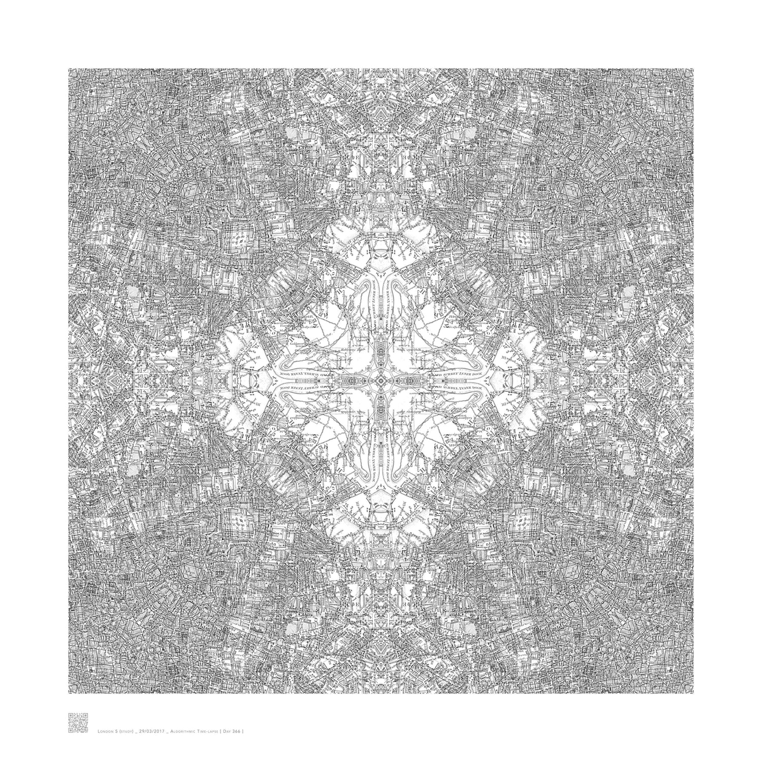 Imaginary Cities – London 5 (study) _ 29/03/2017 _ Algorithmic Time-lapse [ Day 366 ]