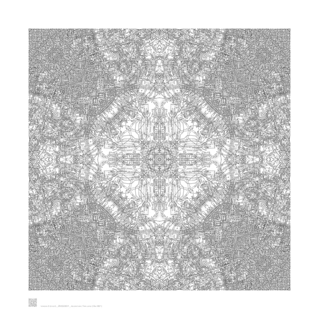 Imaginary Cities – London 5 (study) _ 29/03/2017 _ Algorithmic Time-lapse [ Day 007 ]