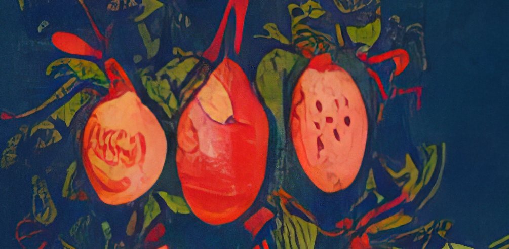 AI Suzani series: Self-exoticisation Archives II, video still I