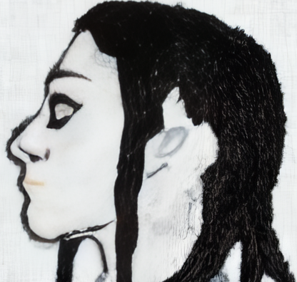 AI Suzani series: Self-exoticisation Archives I, video still I