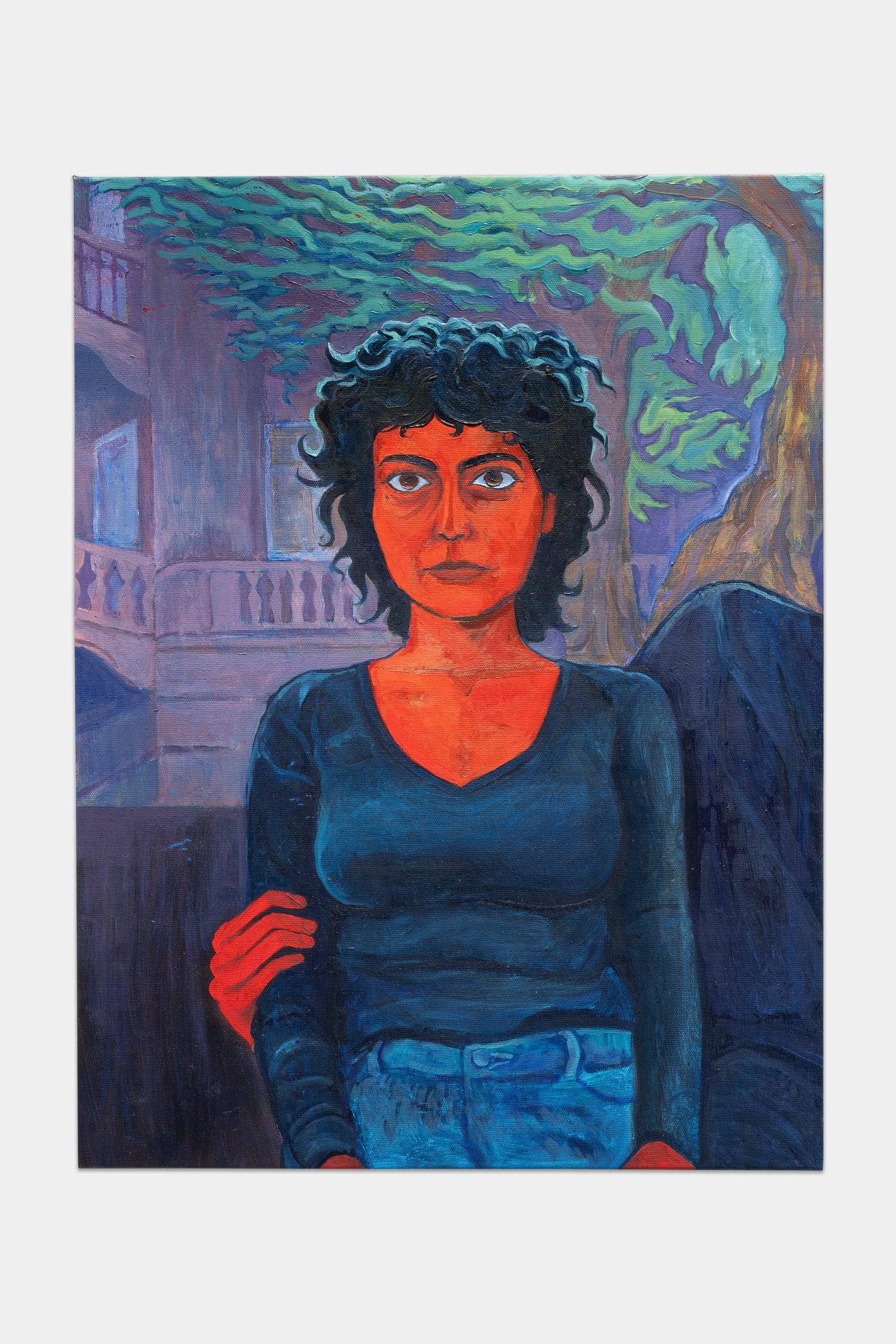Self portrait, Red