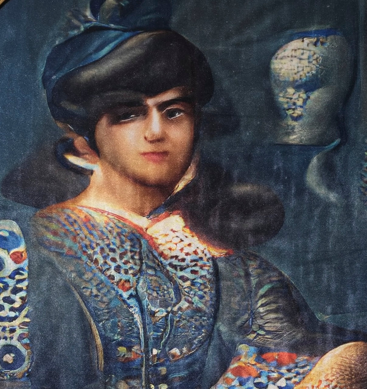 Moon-faced Velvet Fragments I