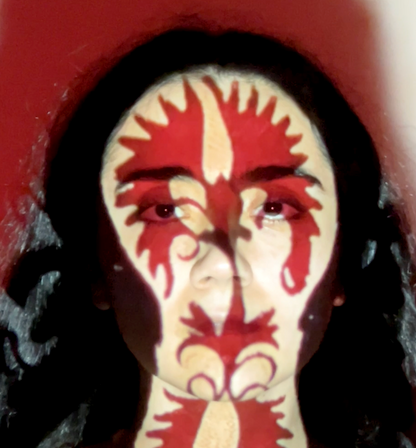 AI Suzani series: Self-exoticisation Archives IV