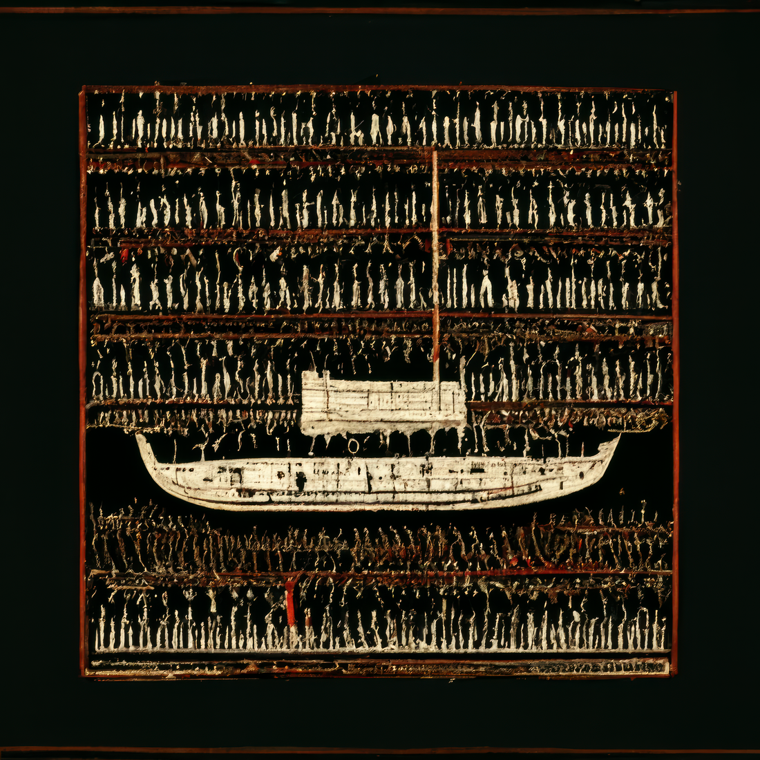 Slave Ship Diagram 